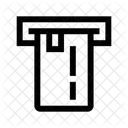 ChipCard-Kreditkartenleser  Symbol