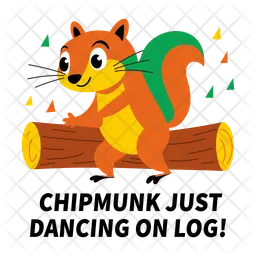 Chipmunk Dancing  Icon