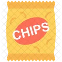 Chips Pack Food Icon