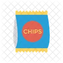 Chips Packet Meal Icon