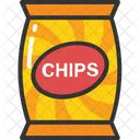 Chips Pack Snack Icon