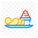 Chips Spicy Sauce Icon