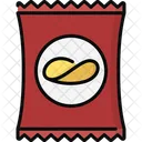 Chips Bag Potato Chips Snack Icon