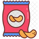 Chips Potato Chips Chili Chips Icon