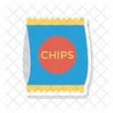 Chips Packet Meal Icon