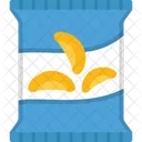 Chips Packet Potato Chips Snack Icon