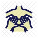 Chiropraktik Massage Anpassung Symbol