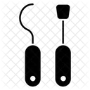 Chirurgische Instrumente  Symbol