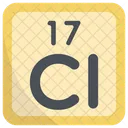 Chlorine Periodic Table Chemists Symbol