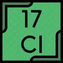 Chlorine  Symbol