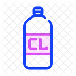 Chlorine Bottle  Icon