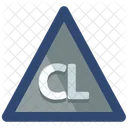 Chlorine Chemical Cleaning Icon