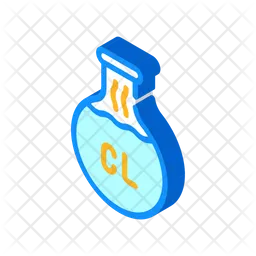 Chlorine Flask  Icon