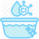 Chlorine Disinfectant Treatment Icon