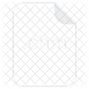 Chm Datei Dokument Symbol