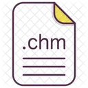 Chm Datei Dokument Symbol