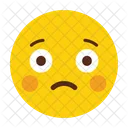 Triste Emotion Emoji Icon