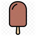 Choc Bar Ice Cream  Icon