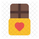 Chocolate Chocolate Bar Valentines Day Icon