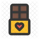 Chocolate Chocolate Bar Valentines Day Icon