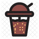 Chocolate Drink Buble Icon