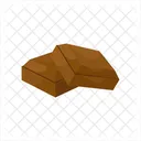 Chocolate Chocolate Slice Love Icon