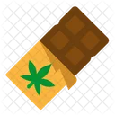 Chocolate Cannabis Bar Icon