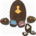 Chocolate Eggs Cocoa Icon