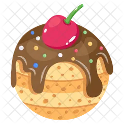 Chocolate Ball  Icon