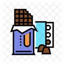 Chocolate Product Color Icon