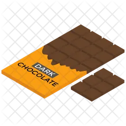 Chocolate Bar Packet  Icon