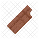 Chocolate bar with bitten end  Icon