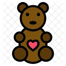 Chocolate bear  Icon