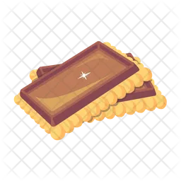 Chocolate Biscuit  Icon