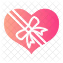 Chocolate Box Heart Present Icon