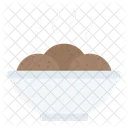 Brownies Serving Snacks Icon