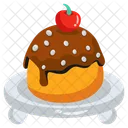 Chocolate Bun  Icon