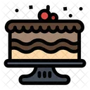 Chocolate Cake Birthday Cake Cake Icon