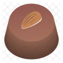 Chocolate Cake Cake Almond Icon