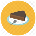 Chocolate Cake Slice Icon