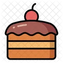 Chocolate Cake Dessert Cake Icon