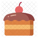 Chocolate Cake Dessert Cake Icon