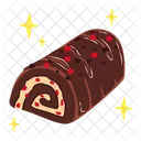 Chocolate Cake Roll  Icon