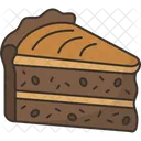 Chocolate Cake Slice Chocolate Cake Icon