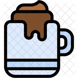 Chocolate caliente  Icono
