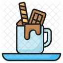 Chocolate caliente  Icono