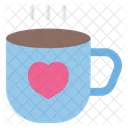 Chocolate Caliente Con Amor  Icono