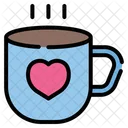 Chocolate Caliente Con Amor  Icono