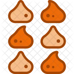 Chocolate chips  Icon