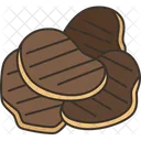 Chocolate Coated Chips Chocolate Coated Icon